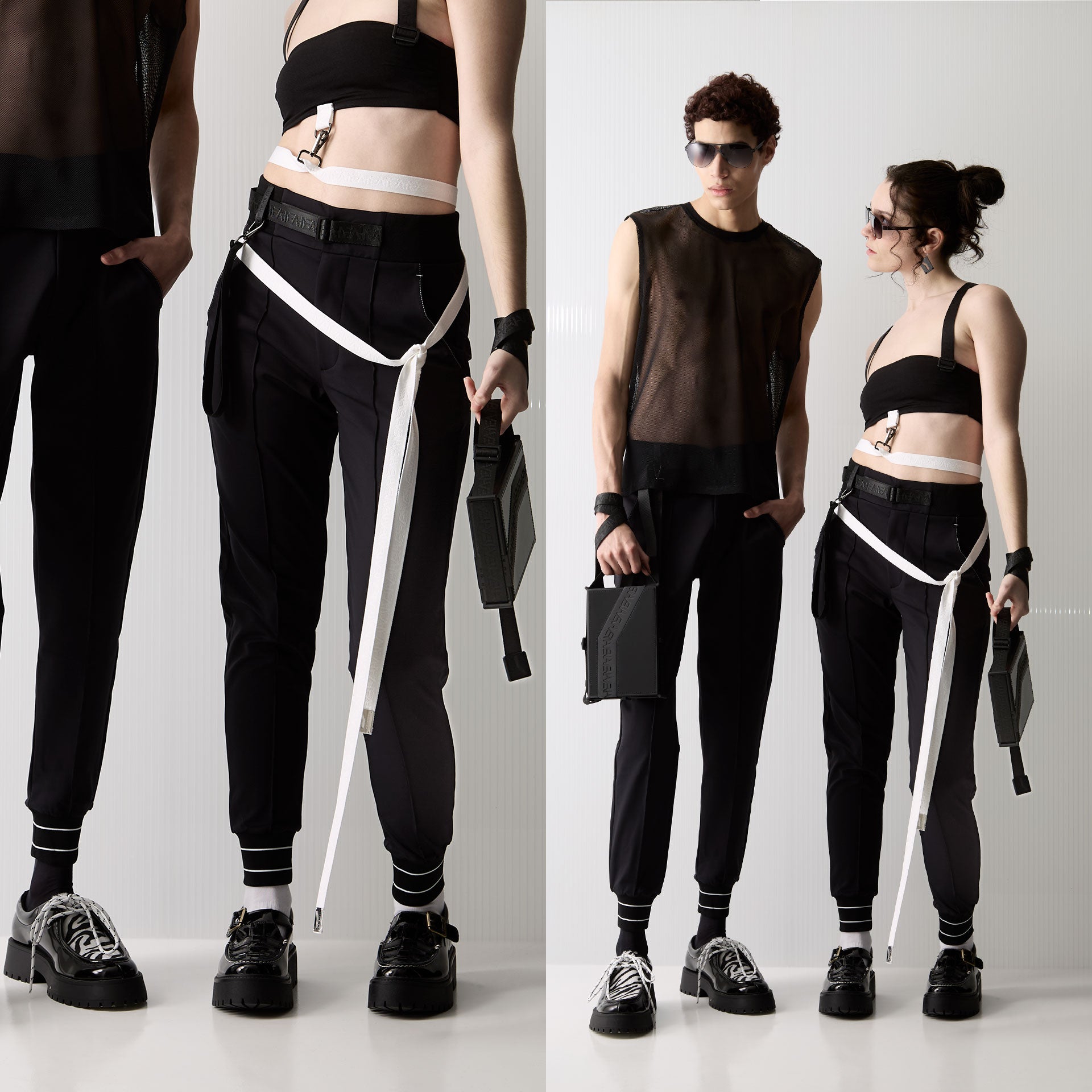 SARDO PANTS · Black
