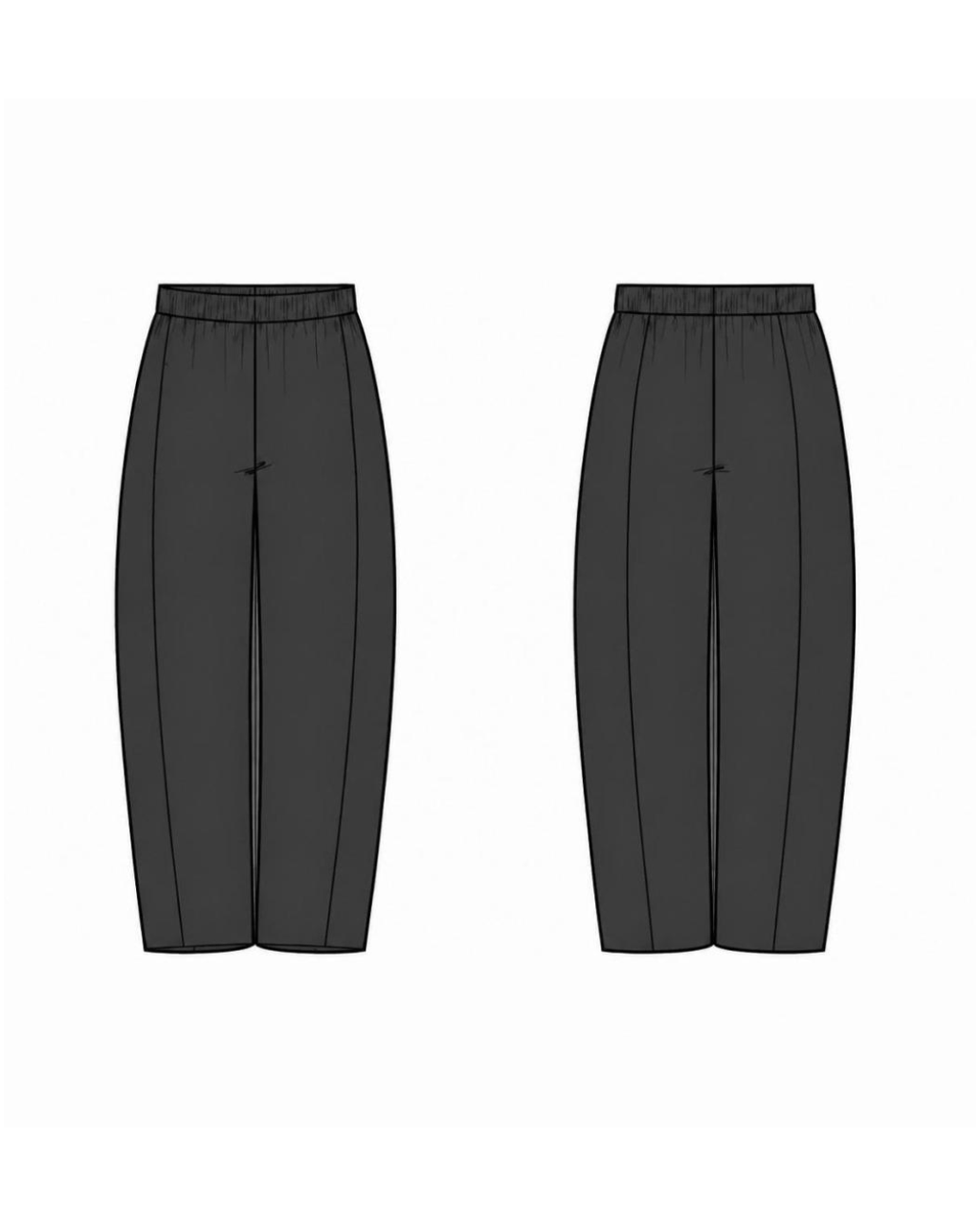 SORRENTO PANTS · Black