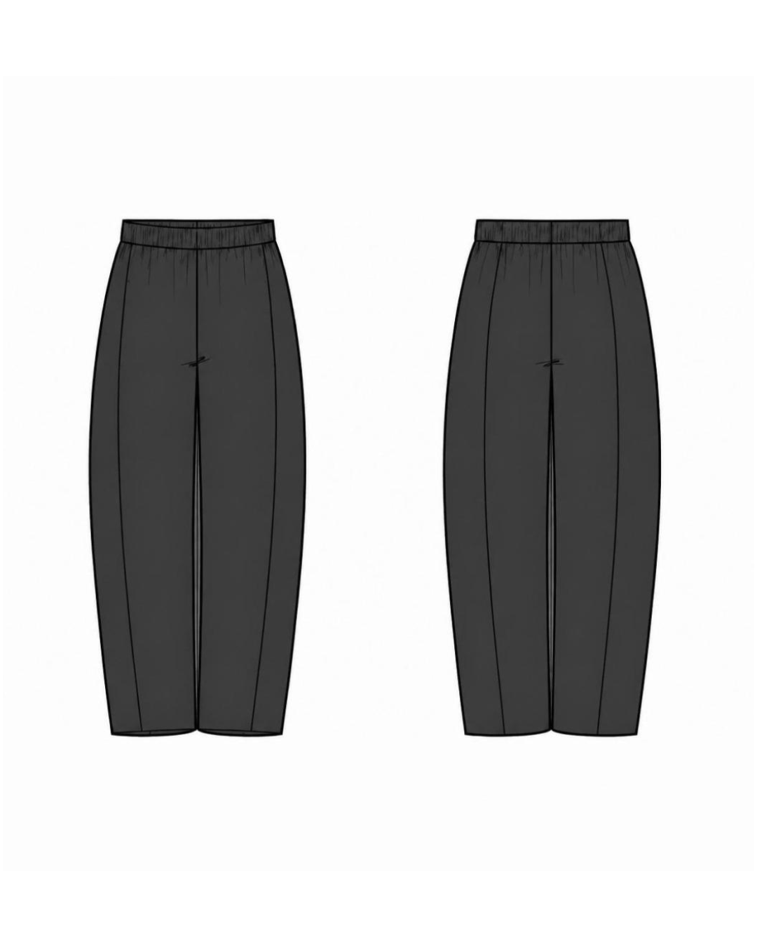 SORRENTO PANTS · Black